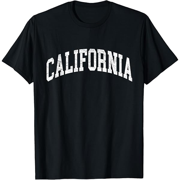Amazon.com: California - West Coast - Throwback Design - Classic T